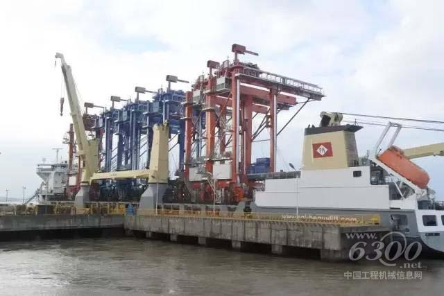 特雷克斯6台RTG装船发往埃及亚历山大港 - 海