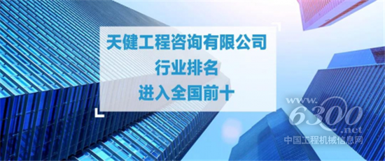 天健工程咨询有限公司首进全国前十
