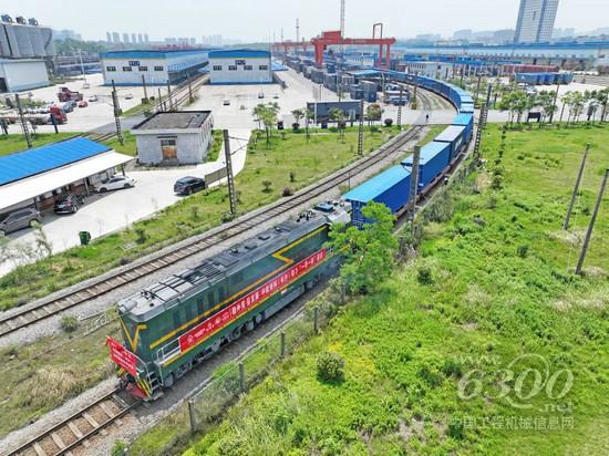 持续进军国际市场！中欧班列（长沙）山河智能专列成功首发(图7)