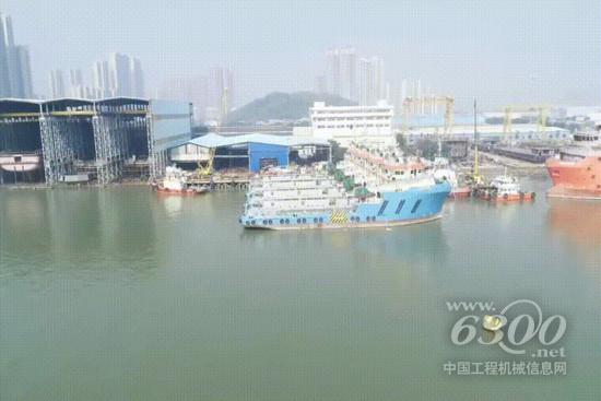 顺海船厂向沙特阿美交付装备卡特彼勒动力设备的四艘平台供应船(图1)