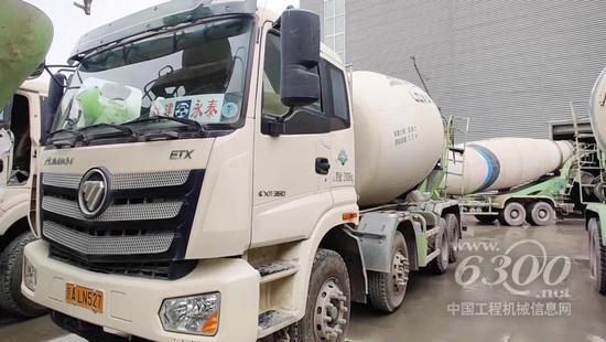 缔造首都精品工程，北京铁建永泰为福田雷萨搅拌车点赞(图2)