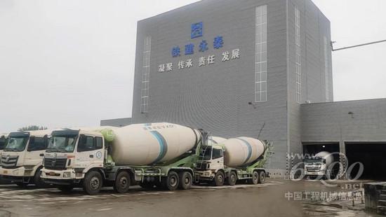 缔造首都精品工程，北京铁建永泰为福田雷萨搅拌车点赞(图3)