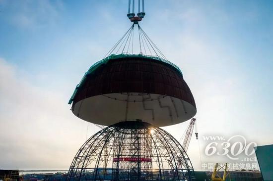 中联重科ZCC3200NP履带起重机助力中核机械漳州核电在创新纪(图3)