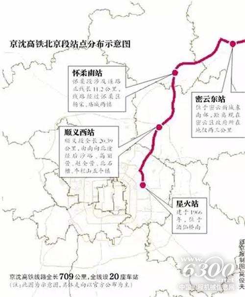 工程脉络:京沈高铁北京段正式开工