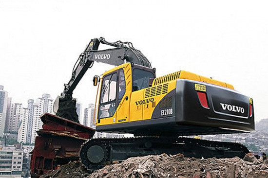 沃尔沃EC210B Prime履带式挖掘机