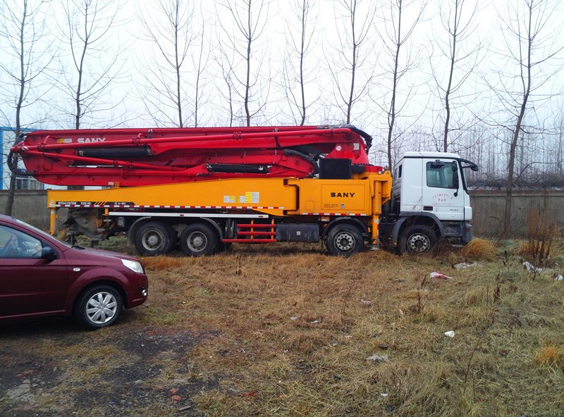 三一重工SY5418THB 50E混凝土输送泵车