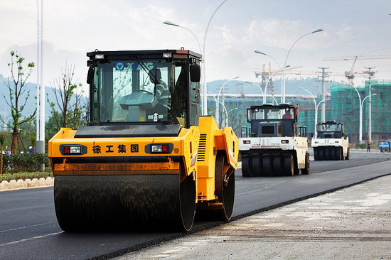 徐工道路机械产品施工案例