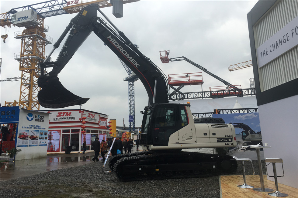 Bauma China 2016——hidromek展台风采