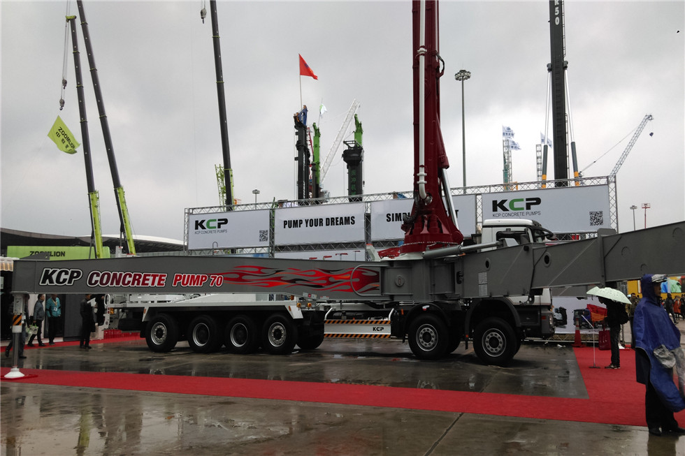 Bauma China 2016——KCP重工业有限公司展台风采