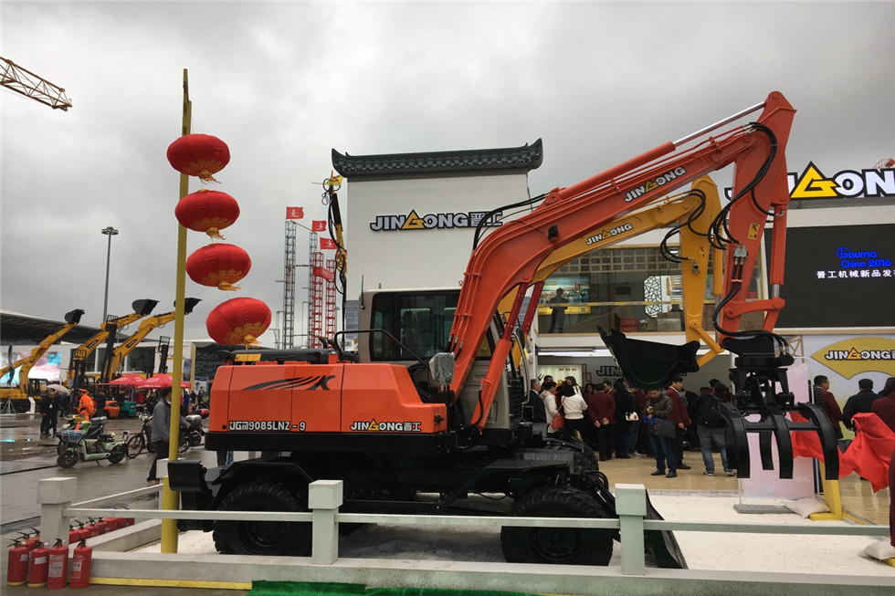 Bauma China 2016——福建晋工机械有限公司发布会展台风采