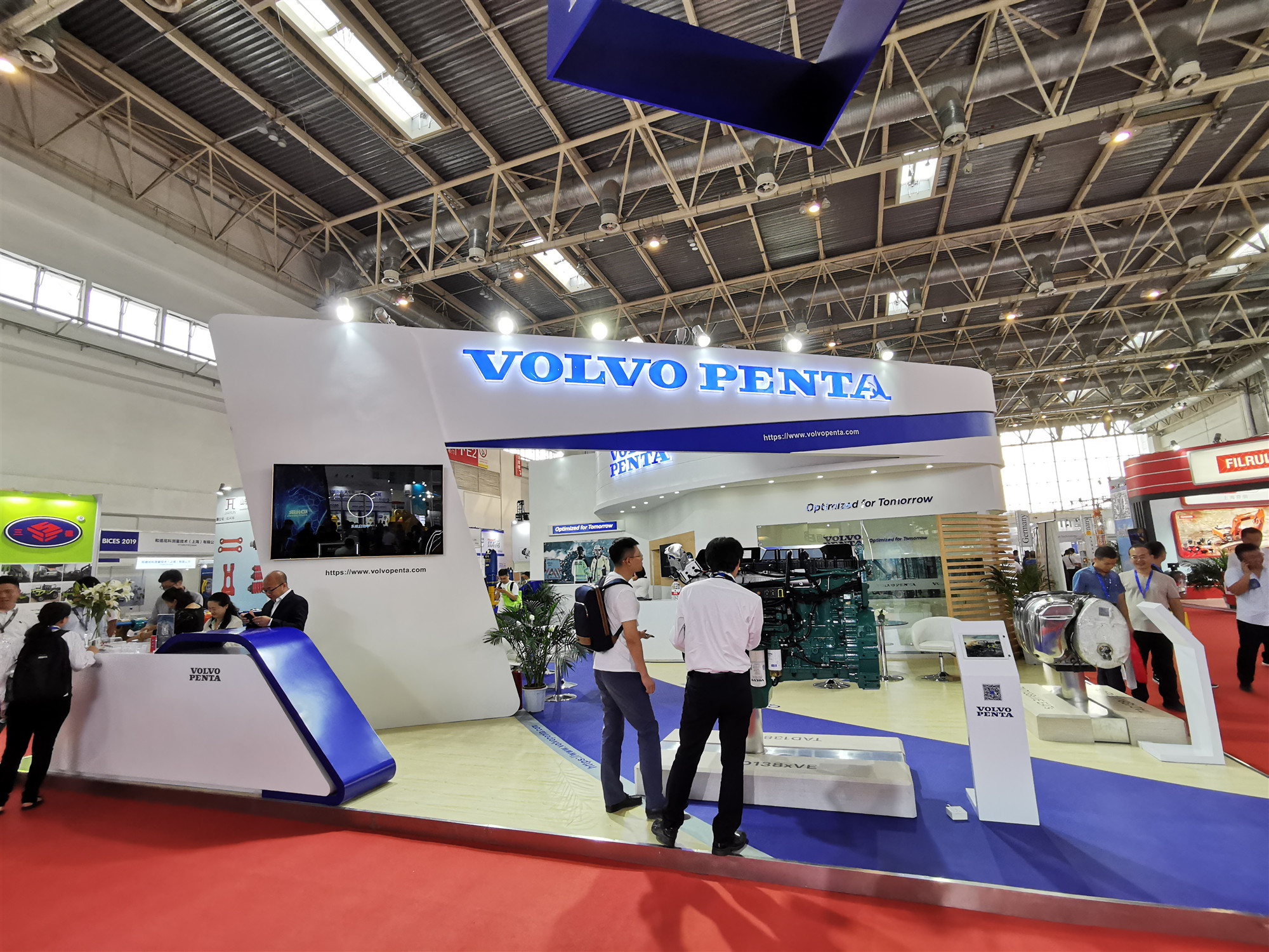 第15届BICES2019北京展展位风采：Volvo Cars  沃尔沃