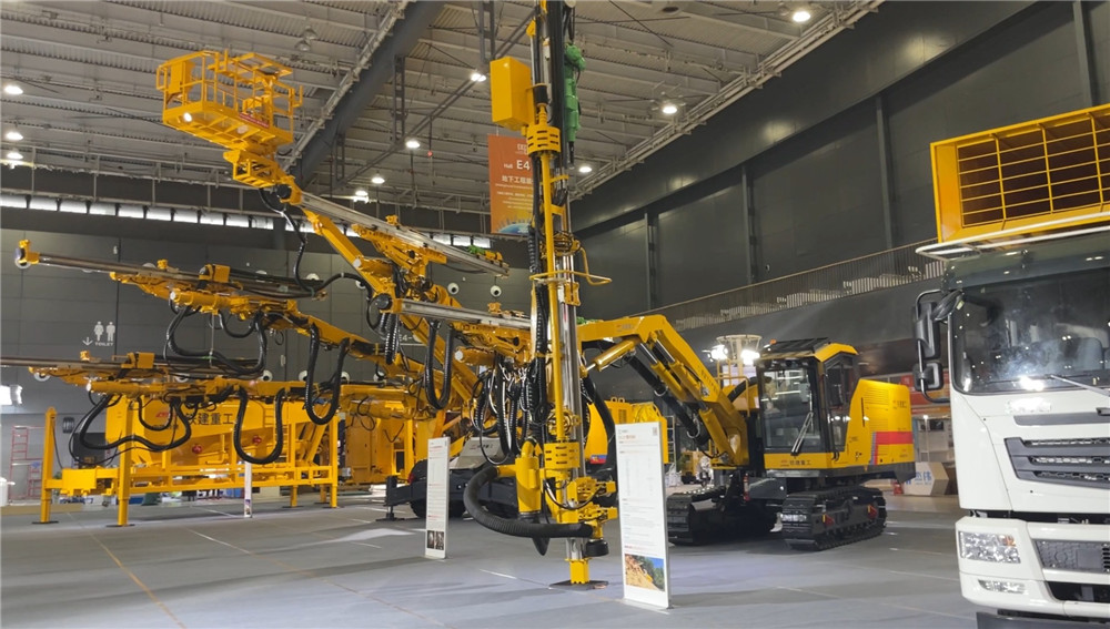 2023长沙国际工程机械展览会展台风采：铁建重工