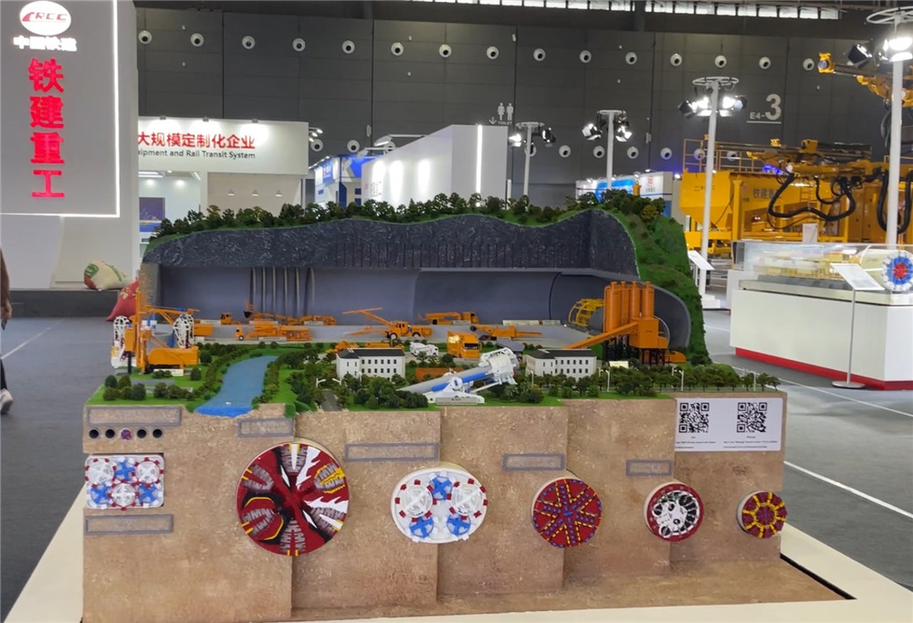 2023长沙国际工程机械展览会展台风采：铁建重工