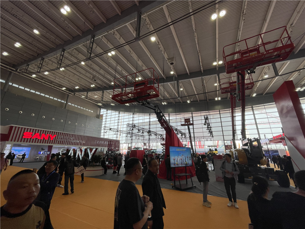 2023长沙国际工程机械展览会展台风采：三一重工