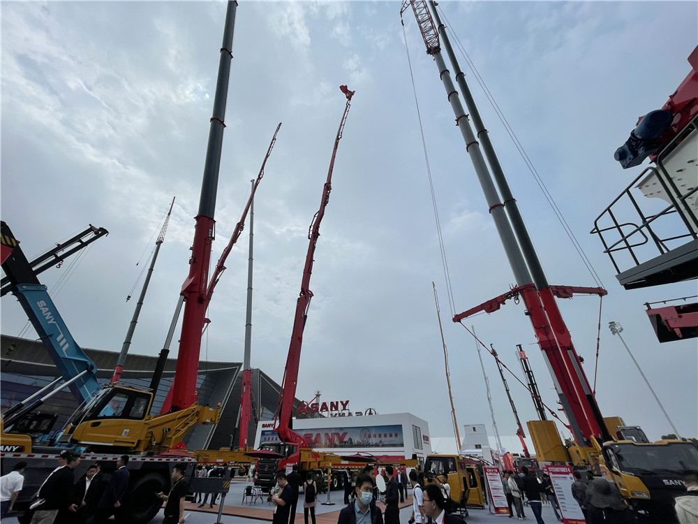 2023长沙国际工程机械展览会展台风采：三一重工