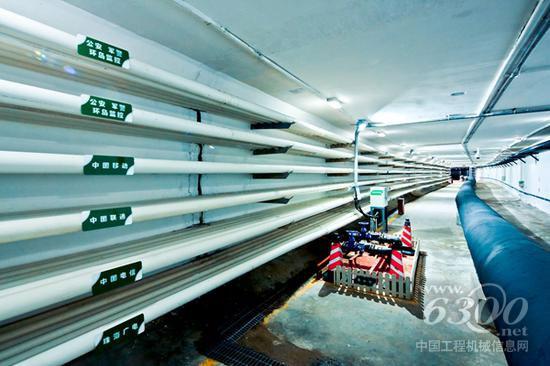 地下管廊内部布局