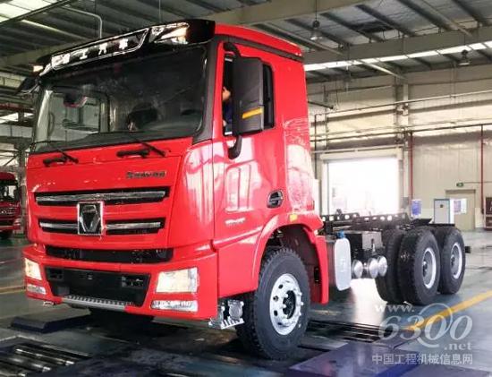 西南版超重载漢風自卸车顺利下线