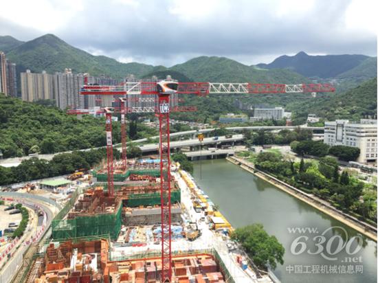 中联重科塔机参与香港公共屋邨建设