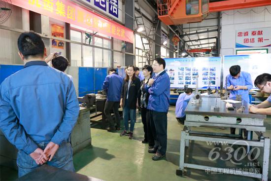 杭齿集团成功承办城厢街道青工钳工技术比武