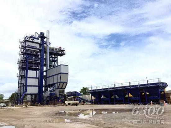 铁拓机械成为2017年国内沥青厂拌热再生设备出口冠军