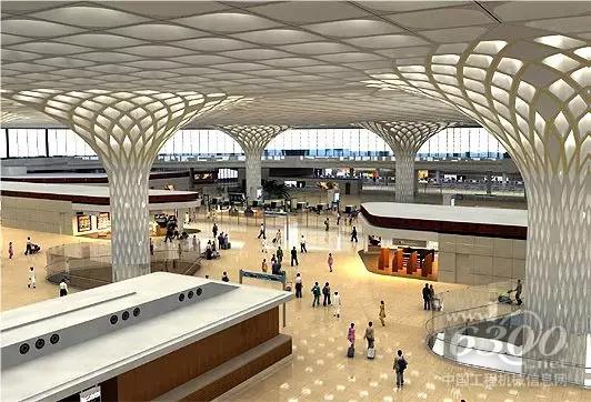 印度孟买Chhatrapati Shivaji国际机场新建二号航站楼