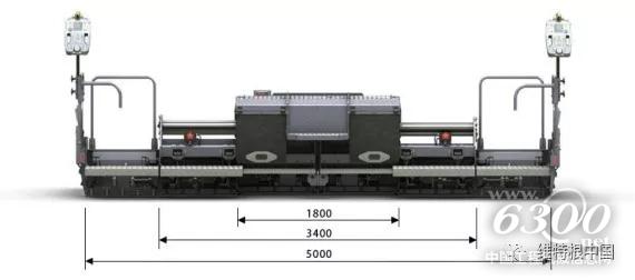 装备 80 cm 加长块的 AB 340 TV