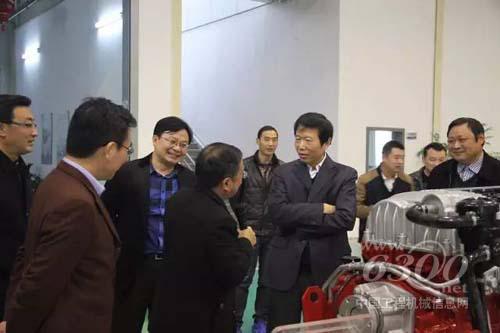 安徽省经信委副主任王厚亮到华菱星马参观调研