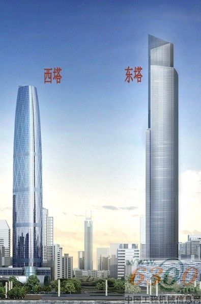 东塔和西塔效果图