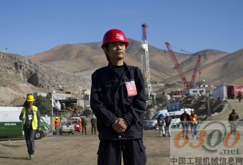 中国SANY重工智利公司服务工程师郝恒