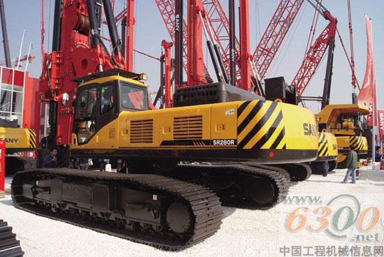 SR280R各项性能在国内外同型号钻机中处于领先地位