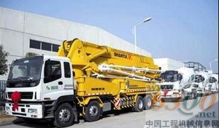 山推,混凝土泵车