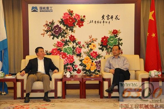 国机集团投资管理部王博部长到国机重工调研