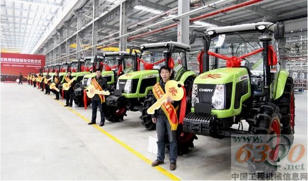 安徽省奖励种粮大户奇瑞重工耕王拖拉机